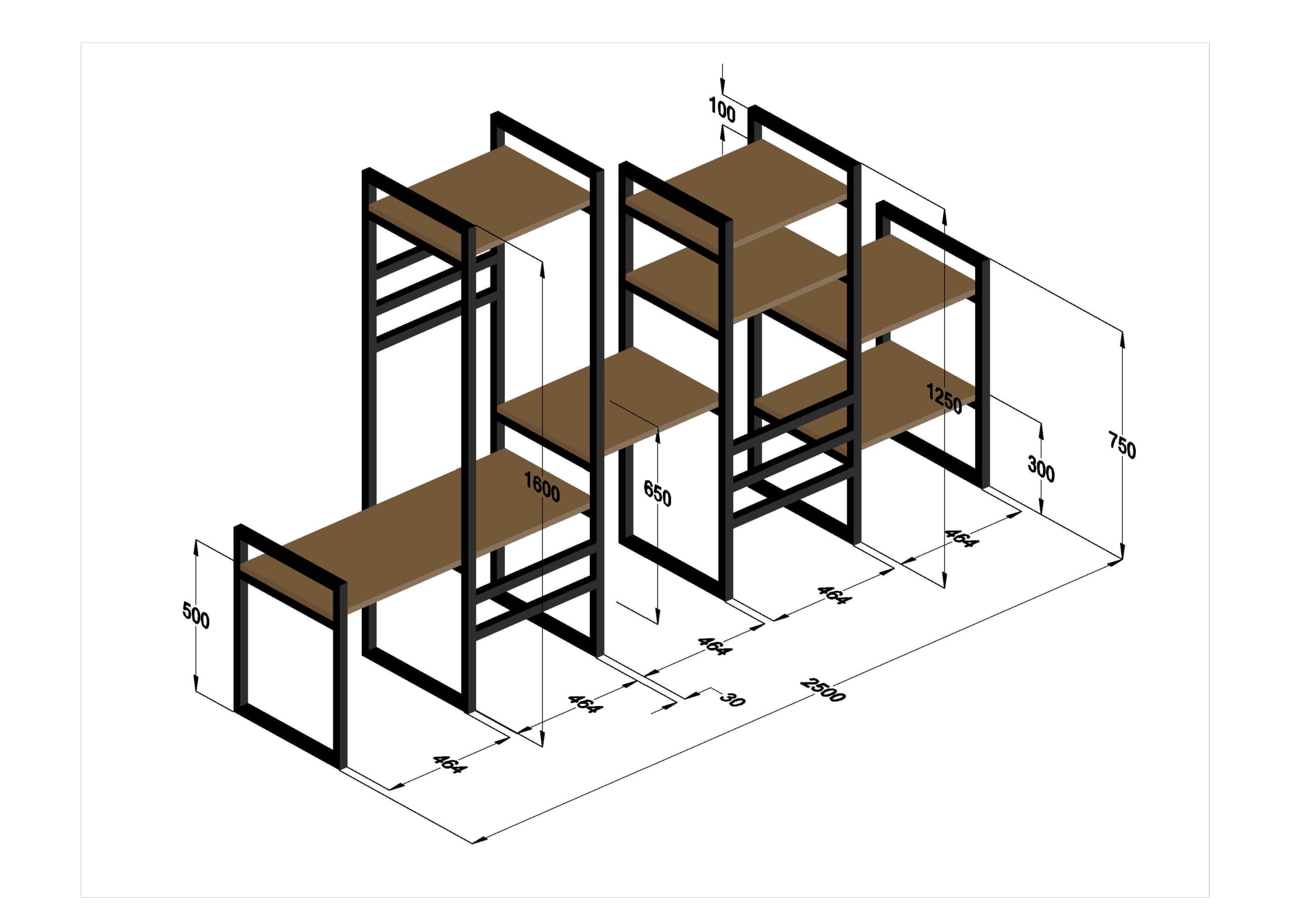 Ehskiz mebeli loft